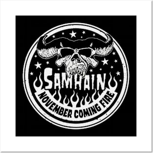 Samhain - November Coming Fire Posters and Art